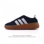 公司级 阿迪达斯 Adidas Barreda 考拉派对 复古休闲 清新 舒适百搭 德训鞋 T字头 防滑耐磨 低帮 板鞋 男女款运动鞋。鞋头加宽设计提升了穿着舒
