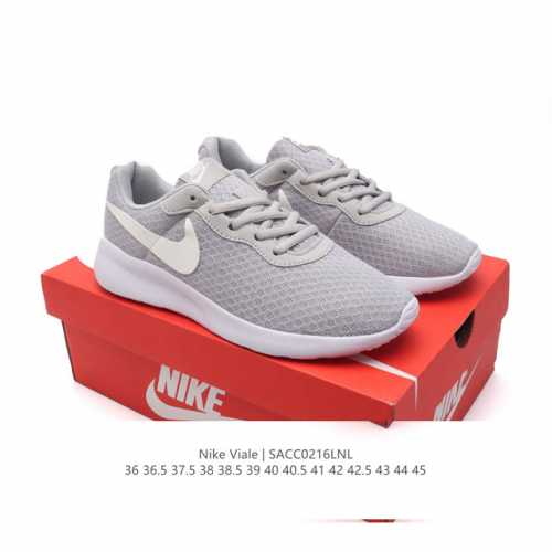 80 Nike Viale 耐克网面轻便舒适透气运动休闲跑步鞋。设计灵感源自马拉松跑步鞋，带来格外轻盈的脚感，以现代手法诠释快速理念。轻盈网眼鞋面结合合成材质翻
