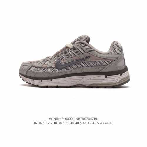 耐克 Nike 男女子休闲运动鞋p-6000Premium 轻便舒适透气防滑缓震耐磨跑步鞋。P-6000 是一款植根于 2000 年代风格的混合款式，让人想起去