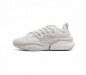 公司级 阿迪达斯 Adidas 男女子alphaboost V1跑步鞋韩美林新春特别系列兔年针织面运动休闲运动鞋 这款adidas跑步风运动鞋 融合针织鞋面与a