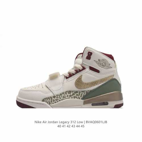 特价头层皮 耐克 Aj 乔丹 Air Jordan Legacy 312 男士高帮低运动鞋百搭篮球鞋。酷炫混搭，谁人不爱？Air Jordan Legacy 3