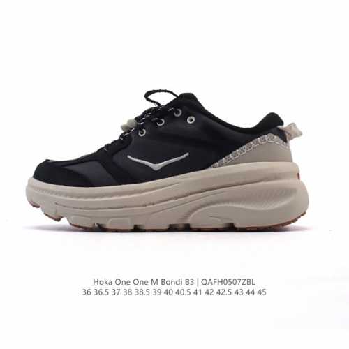 新品公司级 Hoka One One Bondi B3Ls联名运动鞋Hoka One One Bondi B3Ls 舒适防滑耐磨 低帮跑步鞋 男女同款运动鞋 出