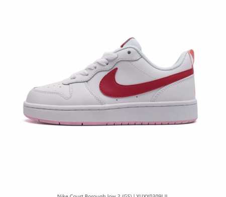 二层皮 耐克 Nike Court Borough Low 2 Gs 小空军 低帮百搭透气休闲运动板鞋男女鞋 经典耐用的设计 兼顾舒适脚感和出众风范 演绎匠心之 - 点击图像关闭