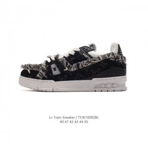 公司级 路易威登louis Vuitton Lv路易威登板鞋 时尚厚底增高运动鞋 潮男鞋 舒适防滑底和百搭性霸屏整个时尚娱乐圈，细节调整完美主义！鞋面采用专柜z