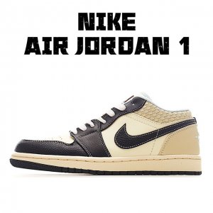 独家实拍air Jordan 1 Low ”Coconut Milk Black“ Aj1 乔1海岛风情 低帮文化篮球鞋 Hq3437-101 #整体鞋面以椰奶