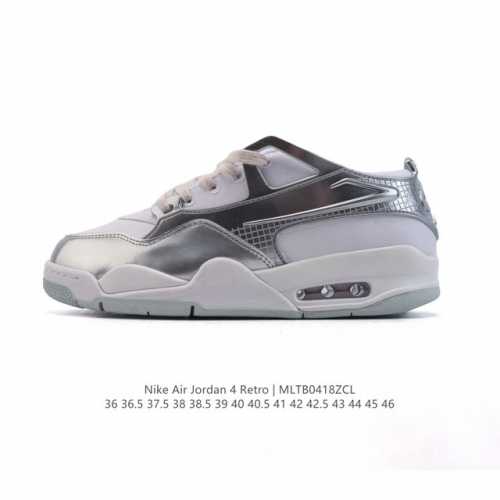 耐克 Nike Air Jordan 4 Retro Og迈克尔 乔丹Aj4代乔4 低帮复古休闲运动文化篮球鞋。秉承轻量化的速度型篮球鞋设计思想完成设计，降低重