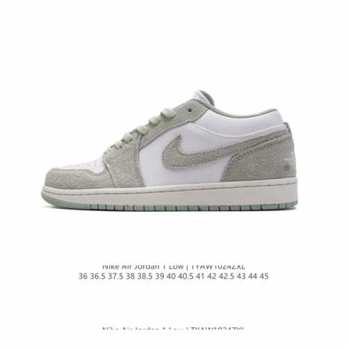 耐克 乔丹Air Jordan 1 Low AJ1 乔1 乔丹1代aj1 低帮复古文化休闲运动篮球鞋。该鞋款从 1985 年元年款汲取设计灵感，焕新演绎简约经典