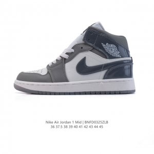 140 耐克（Nike）Air Jordan 1 Mid 男女子篮球鞋时尚轻盈板鞋Aj1乔1运动鞋 乔丹一代 高帮复古休闲篮球鞋 。Air Jordan 1 M