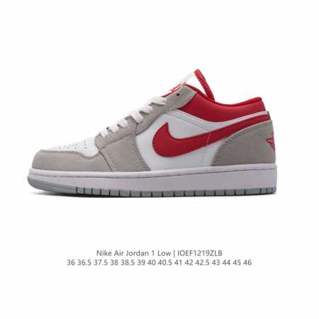 耐克 乔丹air Jordan 1 Low Aj1 乔1 乔丹1代aj1 低帮复古文化休闲运动篮球鞋。该鞋款从 1985 年元年款汲取设计灵感，焕新演绎简约经典 - 点击图像关闭