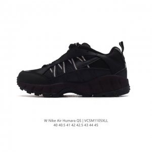 公司级 耐克 NIKE 男士跑步鞋Air Humara Qs 舒适耐磨透气缓震防滑抓地经典款休闲运动鞋，材质使用麂皮、帆布两种面料覆盖，视觉效果十分出众。采用极