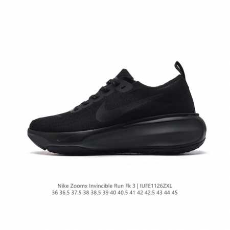 耐克 Nike Zoomx Invincible Run Fk 3 机能风格运动鞋 厚底增高老爹鞋。最新一代的invincible 第三代来了！首先鞋面采用的是 - 点击图像关闭