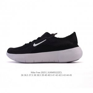 新品 耐克 Nike Free 2025 训练鞋 夏季飞织透气缓震运动鞋 Hf2720Nike Free 2025新款 Nike Free 2025 厚底增高老
