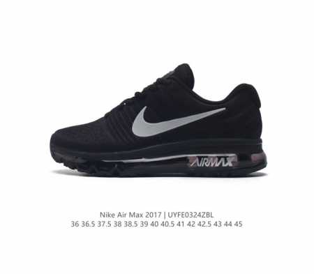 公司级 Nike 耐克 Air Max 2017 男女士跑鞋全掌气垫缓震休闲运动跑步鞋 Nikeair Max2017是nike Air Max系列的2017年 - 点击图像关闭