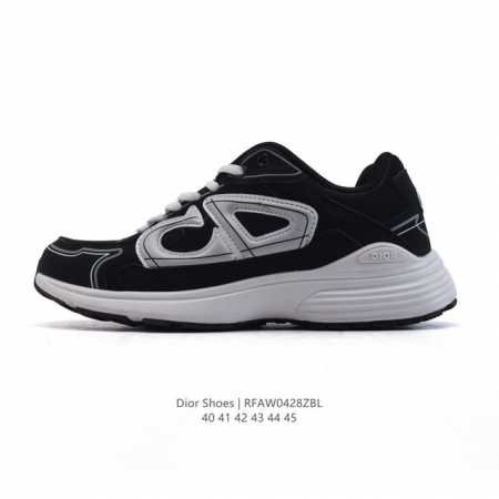 公司级 Dior 迪奥 高奢品牌 彰显高级气质 Dior 运动鞋低帮系列复古休闲鞋时尚慢跑鞋厚底老爹鞋圆头系带 运动跑鞋 生活休闲鞋 男款 时髦单品 时尚百搭 - 点击图像关闭
