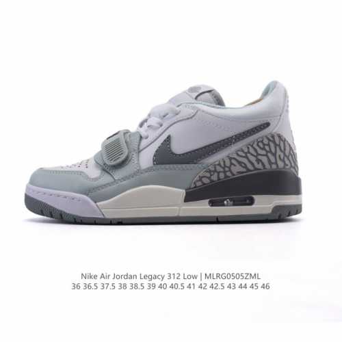 公司级 耐克 Aj 乔丹 Air Jordan Legacy 312 低帮运动鞋 Aj312 乔312百搭篮球鞋 酷炫混搭，谁人不爱？Air Jordan Le