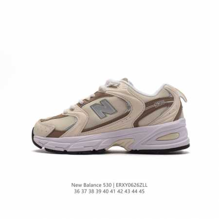 真标 新百伦 NB530 New Balance 530 复跑古鞋NB530这鞋双确实是NB家经复典古款式之一，以全科新技诠释，成打功造530鞋款。鞋面保在持5 - 点击图像关闭