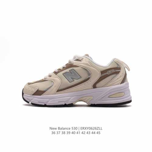 真标 新百伦 NB530 New Balance 530 复跑古鞋NB530这鞋双确实是NB家经复典古款式之一，以全科新技诠释，成打功造530鞋款。鞋面保在持5