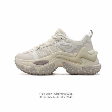 公司级 斐乐 女款老爹鞋 Fila Fusion 厚底增高百搭运动鞋 意大利百年经典运动品牌，网红单品 小红书推荐爆款 Fila斐乐新款小白鞋斐乐潮牌文化街头风 - 点击图像关闭