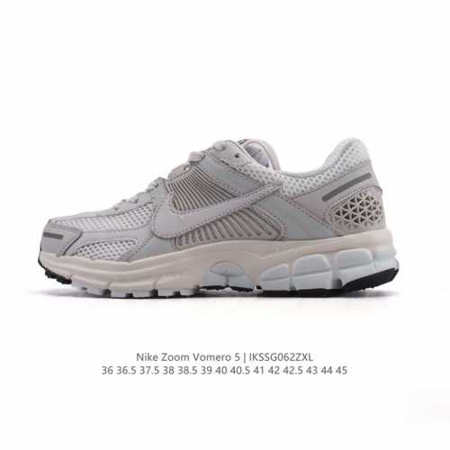 Nike 耐克夏季 Zoom Vomero 5 运动鞋休闲训练跑步鞋。Nike Zoom Vomero 5 男女子运动鞋妥帖包覆足部，提供透气支撑效果。耐穿材料