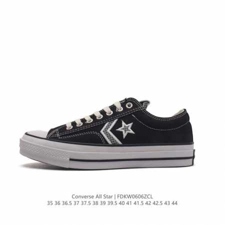 Converse All Star 低帮男女鞋厚底增高 一星匡威全明星复古 休闲运动硫化百搭板鞋 经典帆布鞋学院风学生鞋 这个系列是匡威最古老的系列了。是匡威品 - 点击图像关闭