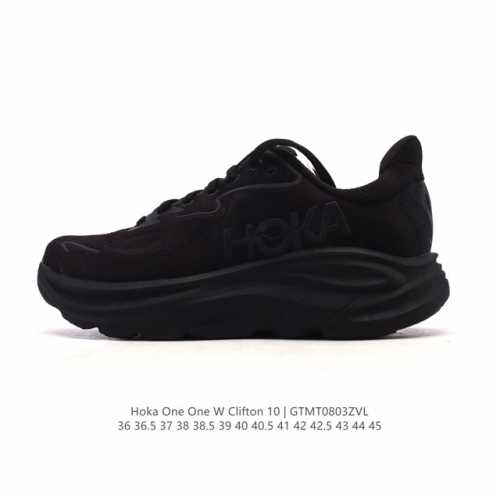 新款 Hoka One One 推出升级 Clifton 10 克利夫顿10代 男女士休闲跑步鞋轻量缓震运动鞋。Hoka One One的Clifton克利夫顿