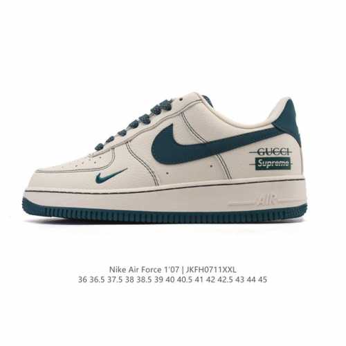 公司级 Af1耐克 Nike Air Force 1 ‘07 Low 空军一号 小白鞋 厚底增高百搭运动板鞋 原楦头原纸板 打造纯正空军版型，专注外贸渠道 全掌
