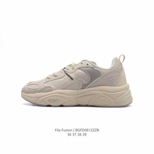 Fila Fusion 意大利百年经典运动品牌，网红单品 小红书推荐爆款 Fila斐乐火星鞋新款复古百搭运动鞋斐乐潮牌文化篮球鞋 街头风运动鞋老爹鞋厚底跑步鞋跑