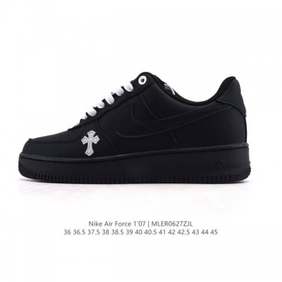 公司级 耐克 Nike Air Force 1 '07 Low 空军一号含气垫 小白鞋 低帮百搭厚底增高休闲运动板鞋。柔软、弹性十足的缓震性能和出色的中底设计，