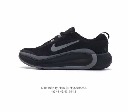 耐克 Nike 2024春新款infinity Flow青少年鞋透气时尚运动鞋跑步。中底泡绵，质感柔软且富有弹性，缔造缓震回弹的迈步体验。透气网眼鞋面，帮助双足 - 点击图像关闭