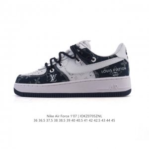 公司级 Af1耐克 Nike Air Force 1 ‘07 Low 空军一号 小白鞋 解构绑带 双鞋带 厚底增高百搭运动板鞋 原楦头原纸板 打造纯正空军版型，