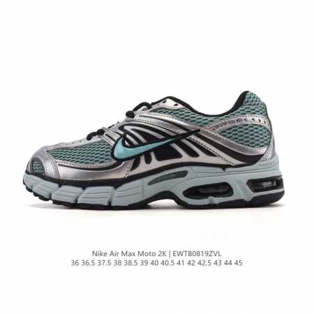 新品 耐克 Nike Air Max Moto 2K 2025秋女鞋Air Max Moto Ii运动休闲鞋 Hq2056-101 Y2K 玩家狂喜！Nike - 点击图像关闭