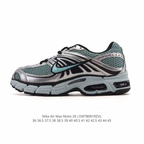 新品 耐克 Nike Air Max Moto 2K 2025秋女鞋Air Max Moto Ii运动休闲鞋 Hq2056-101 Y2K 玩家狂喜！Nike