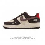 耐克 Nike Air Force 1 '07 Low 空军一号含气垫 低帮 小白鞋 百搭厚底增高休闲运动板鞋。柔软、弹性十足的缓震性能和出色的中底设计，横跨复