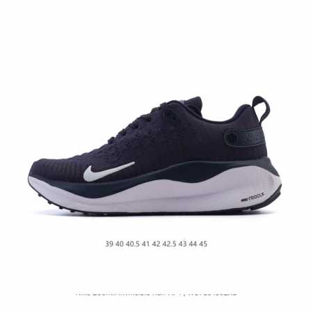 耐克 Nike Reactx Infinity Run 4瑞亚机能风疾速系列越野缓震休闲运动鞋 公路跑步鞋带气垫厚底增高运动鞋，加宽前足设计和加厚泡绵层，有助提 - 点击图像关闭
