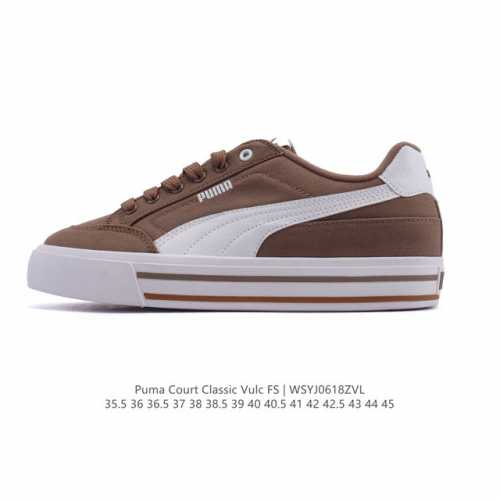 新品公司级 Puma彪马男女Court Classic Vulc Fs运动休闲鞋39635302初夏少年感Ootd｜氛围感工装Look真的不出错！材质上，鞋面布