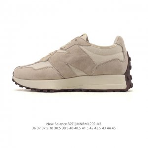 真标 Nb 新百伦 New Balance 327系列复古休闲运动慢跑鞋时尚男女运动鞋 以更纯粹的复古风格设计打造的全新造型 侧身还以解构设计，将 N 字标志以