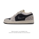 真标 耐克 Nike Air Jordan 1 Low Og Sp Military Blue Aj1乔1倒勾低帮篮球鞋 Aj1 乔丹1代 Aj1 乔1 反向脚