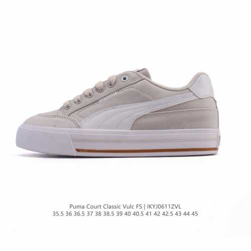 新品公司级 Puma彪马男女Court Classic Vulc Fs运动休闲鞋39635302初夏少年感Ootd｜氛围感工装Look真的不出错！材质上，鞋面布