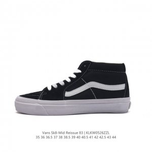 万斯vans范斯 经典系列 Sk8-Mid 中帮帆布鞋 休闲运动硫化板鞋 情侣鞋时尚复古男女鞋。 类型：男女鞋 码数：35 36 36.5 37 38 38.5