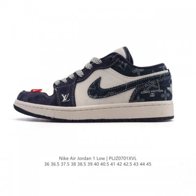 公司级 耐克 乔丹Air Jordan 1 Low Aj1 乔1 乔丹1代Aj1 低帮复古文化休闲运动篮球鞋，从1985 年面世的元年款汲取设计灵感，采用简洁大