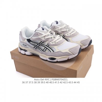 公司级 Asicsgel-Nyc复古单品 2025年新款 亚瑟士Asicstiger 新款休闲鞋 厚底街头运动休闲鞋，Asics亚瑟士推出全新Gel-Nyc，彰