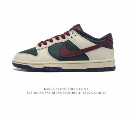 耐克nike Dunk Low 板鞋 Sb系列经典百搭休闲运动板鞋加厚鞋舌的填充 使舒适性大大提升 同时也更方便穿脱中底部分则加入了脚感柔软舒适zoomair气 - 点击图像关闭