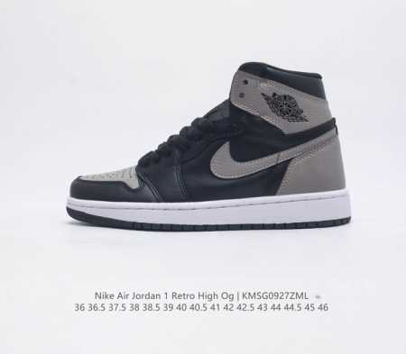 头层皮 耐克 Nike Air Jordan 1 Retro High Og 乔丹一代篮球鞋复刻运动鞋 皮面高帮板鞋的设计灵感源自运动夹克 带你重温入选球队时刻 - 点击图像关闭