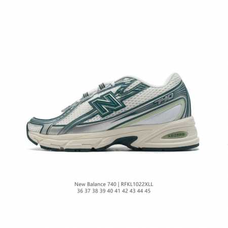 公司级 New Balance MR740 NB新百伦系列复古老爹风休闲运动慢跑鞋。采用轻质牛剖革拼接透气网眼衬垫织物鞋面材质 T-Beam大底提供足步弓支撑 - 点击图像关闭