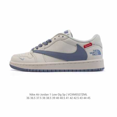 220 【公司级】真标 耐克/Nike Air Jordan 1 Low Og Sp"Military Blue"Aj1乔1倒勾 2025年新款 蛇年新款 北面 - 点击图像关闭