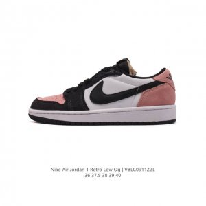 耐克 乔丹air Jordan 1 Low Aj1 乔1 乔丹1代aj1 低帮复古文化休闲运动篮球鞋。从1985 年面世的元年款汲取设计灵感，采用简洁大方的经典