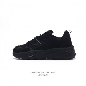Fila Fusion 意大利百年经典运动品牌，网红单品 小红书推荐爆款 Fila斐乐火星鞋新款复古百搭运动鞋斐乐潮牌文化篮球鞋 街头风运动鞋老爹鞋厚底跑步鞋跑