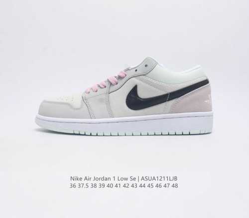 二层皮 耐克 乔丹air Jordan 1 Low Aj1 乔1 乔丹1代 低帮板鞋复古文化休闲运动篮球鞋 从1985 二层皮 二层皮年面世的元年款汲取设计灵感