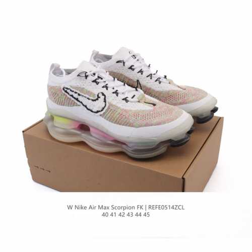 特价 耐克 Nike Air Max Scorpion Fk 气垫缓震运动鞋厚底增高男鞋。次世代气垫搭载全掌长气垫鞋款 而这样的配置，会带来过去所有 Air M