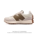 真标 Nb 新百伦 New Balance 327系列复古休闲运动慢跑鞋时尚男女运动鞋 以更纯粹的复古风格设计打造的全新造型 侧身还以解构设计，将 N 字标志以
